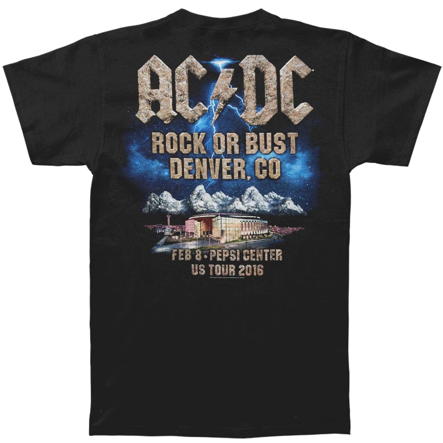 AC/DC 2016 Denver Event T-shirt