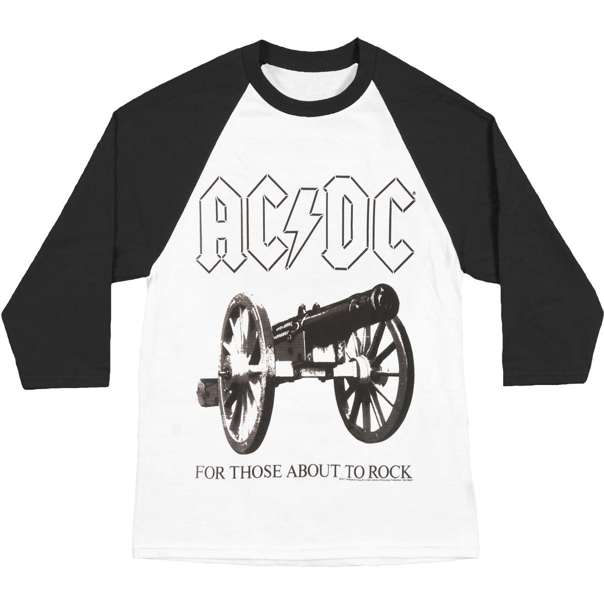 AC/DC About To Rock Baseball Jersey