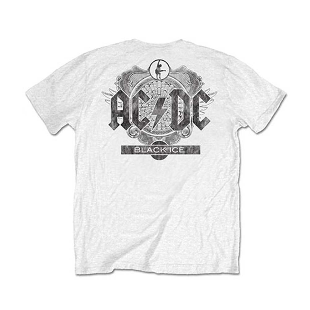 AC/DC Black Ice (Back Print/Retail Pack) Slim Fit T-shirt