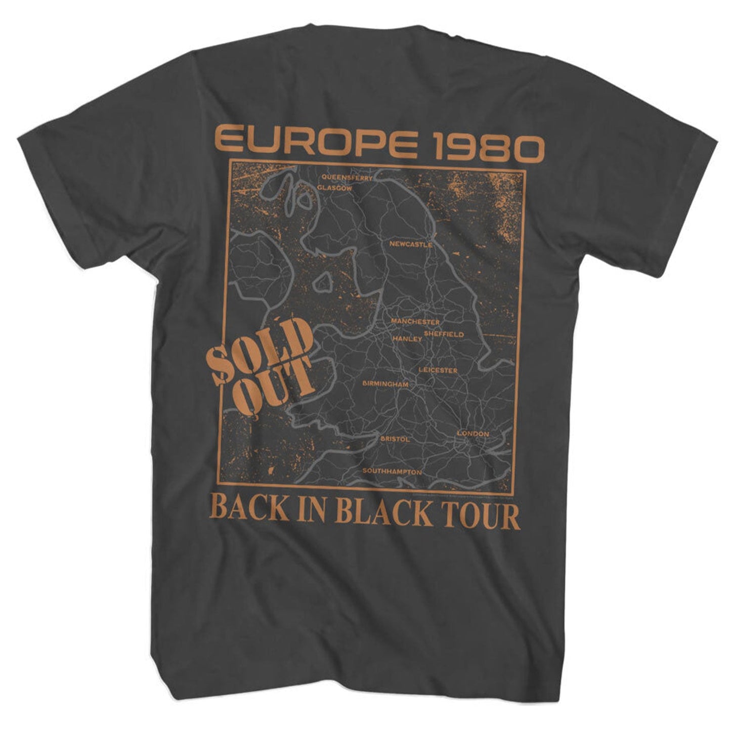 AC/DC AC/DC Europe 1980 T-shirt