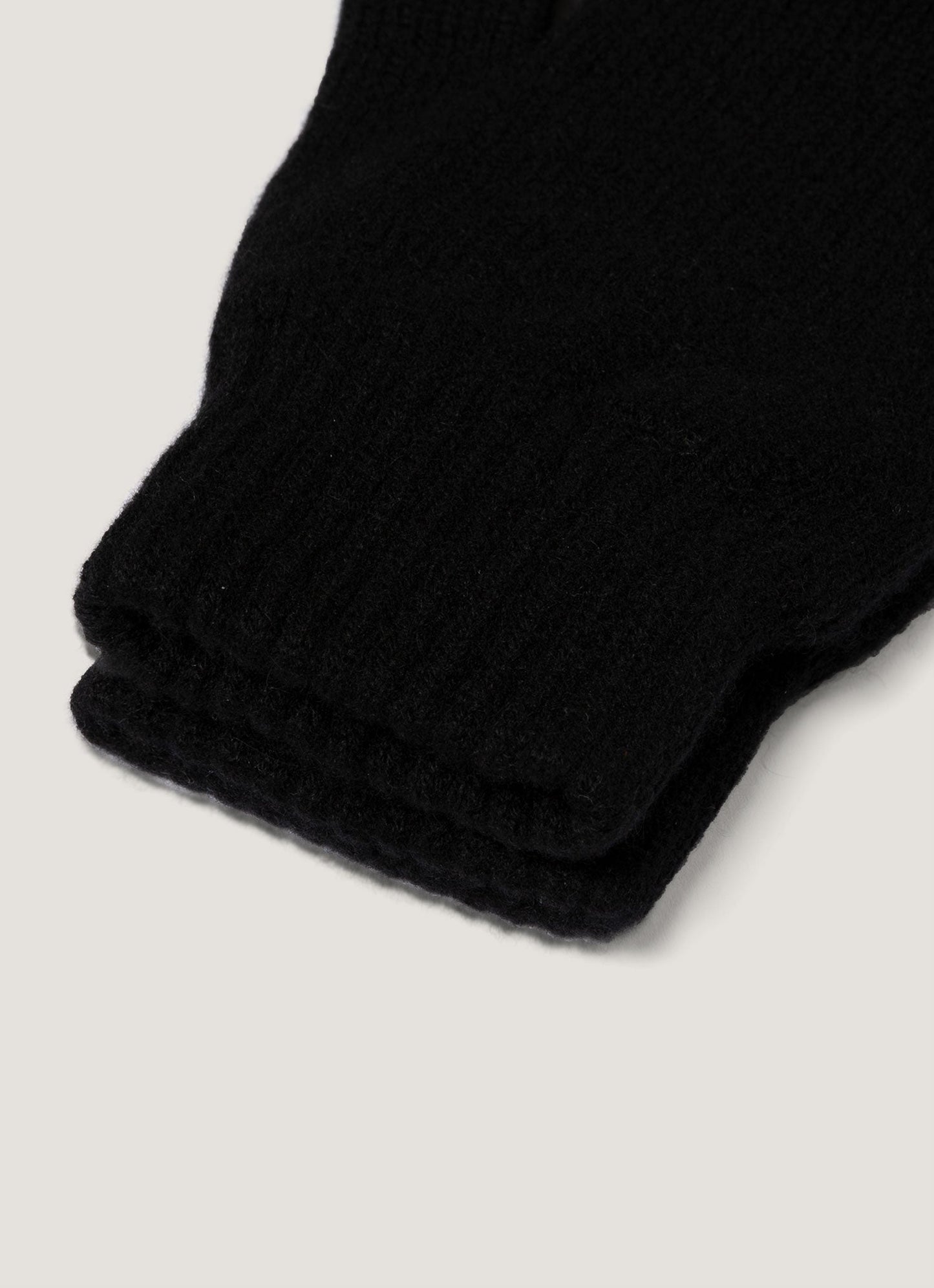 Cashmere Gloves In Black Aglv9053 Bkaa