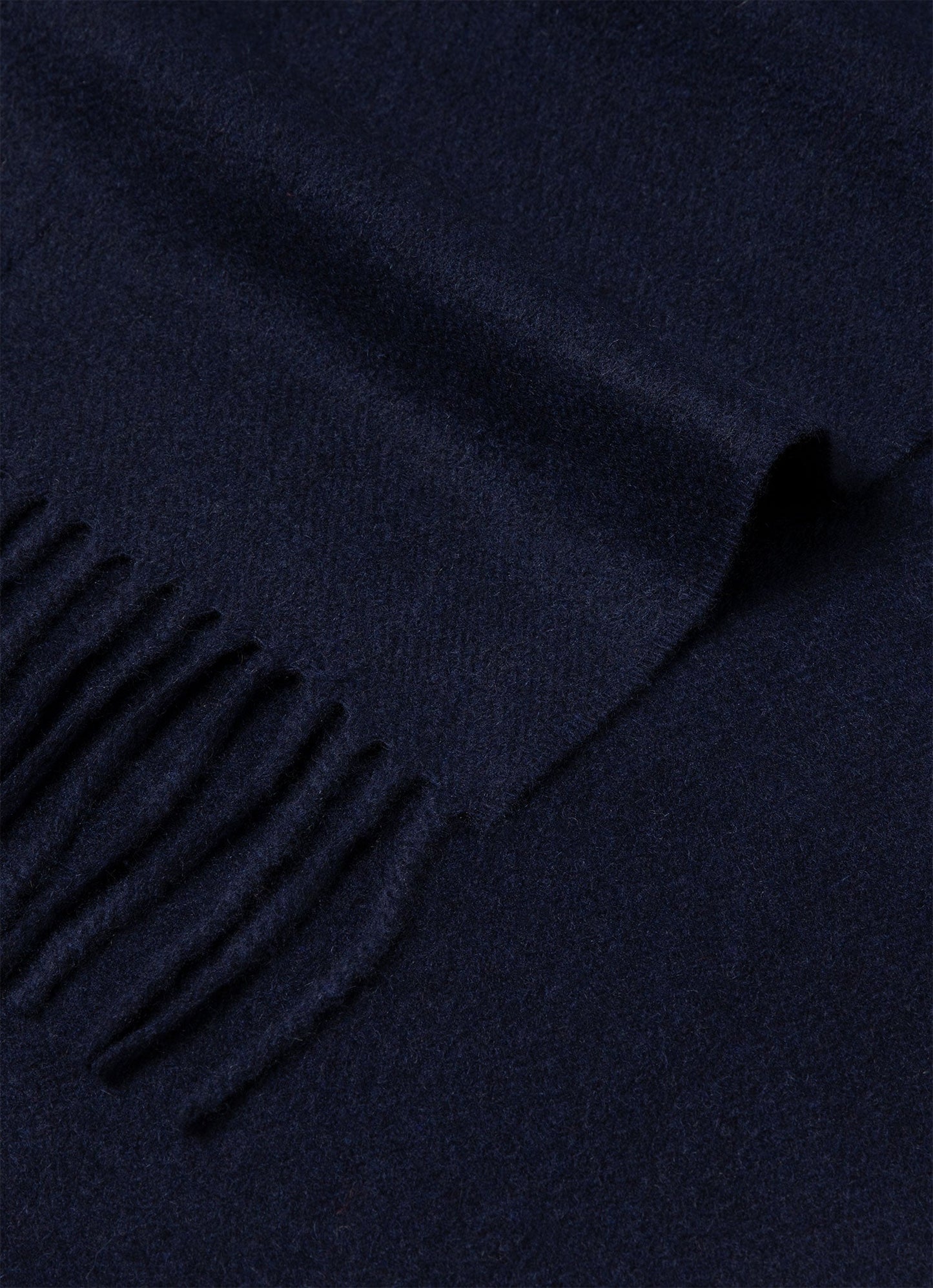 Cashmere Woven Scarf In Navy Asca9467 Buaa