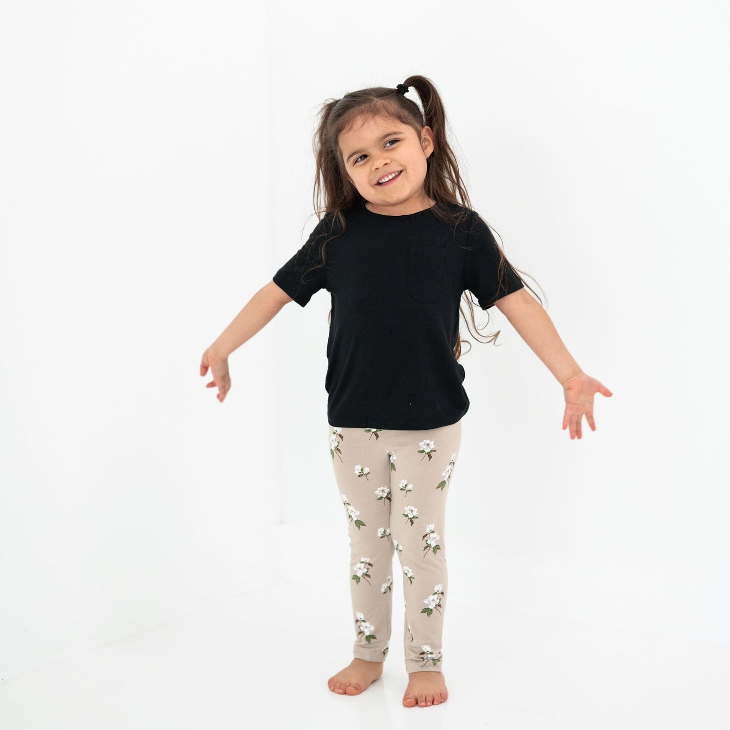 Toddler Crew Neck Tee in Midnight