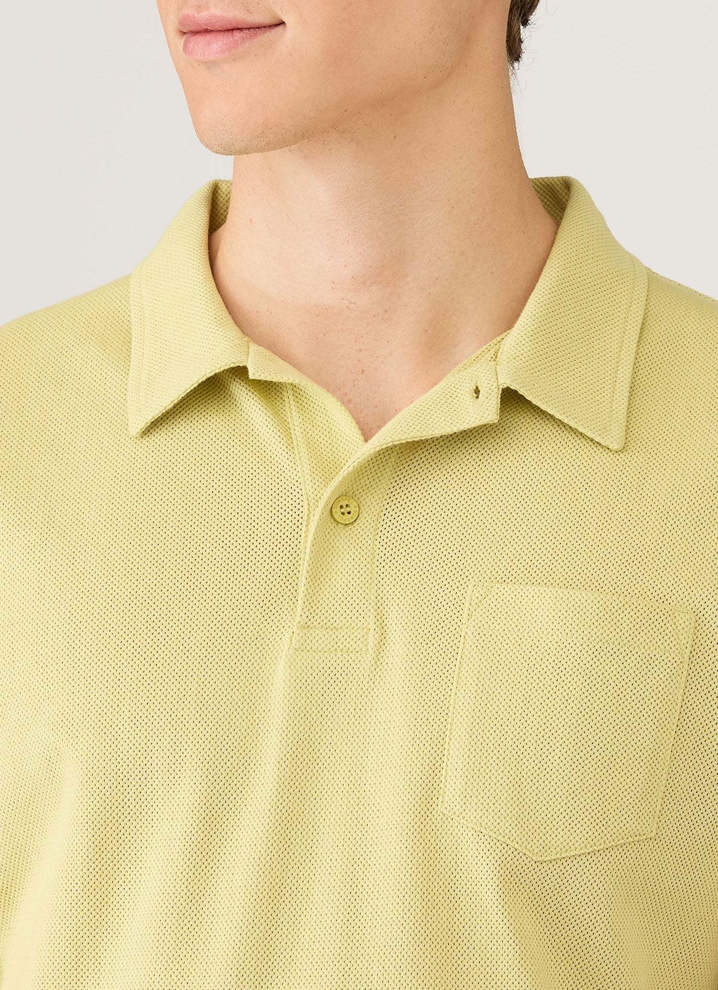 Mens Riviera Polo Shirt In Avocado Mpol1026 Gniw