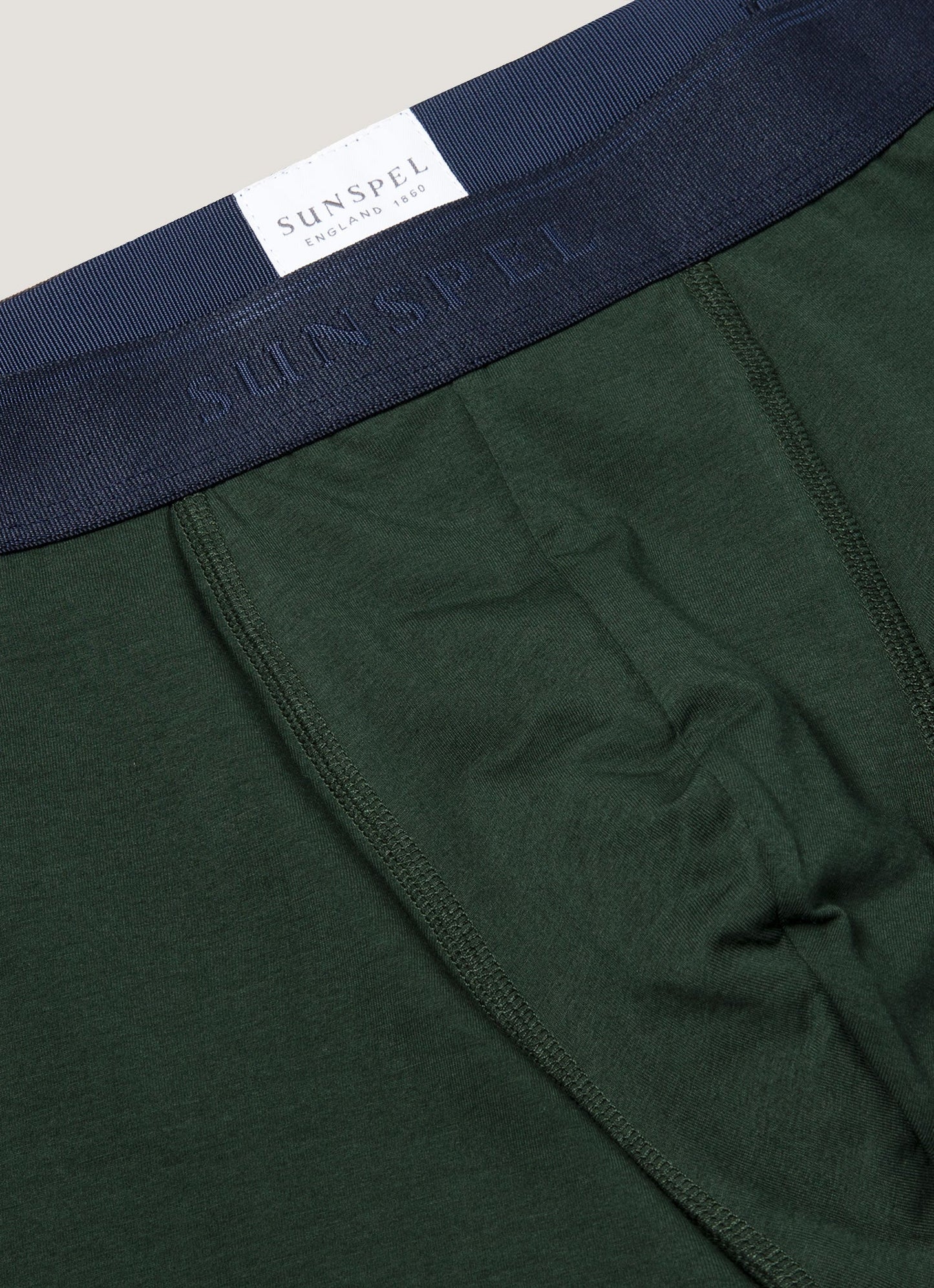 Mens Stretch Cotton Trunks In Seaweed Mtru4615 Gnfq