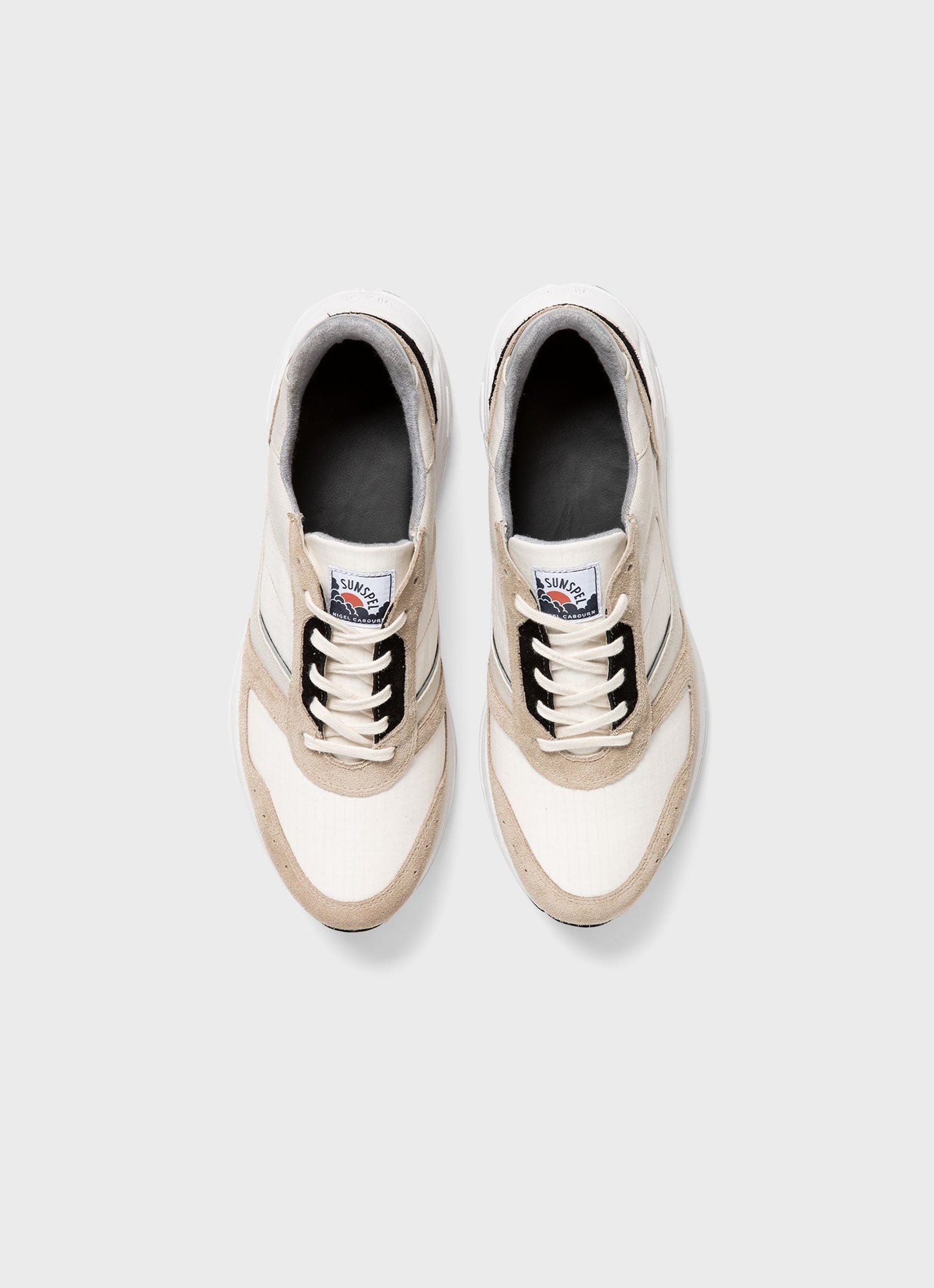 Mens Nigel Cabourn Sneaker In Stone Ncmftw9439 Whac