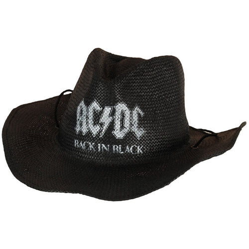 AC/DC Back In Black Cowboy Hat