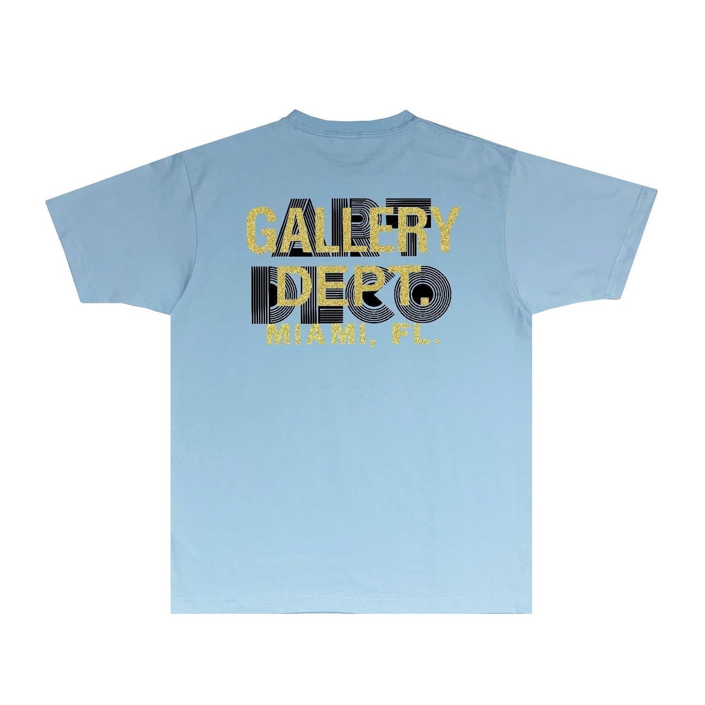 Gallery Dept T Shirt Retro Printed Loose Short-Sleeved Shirt (part2)