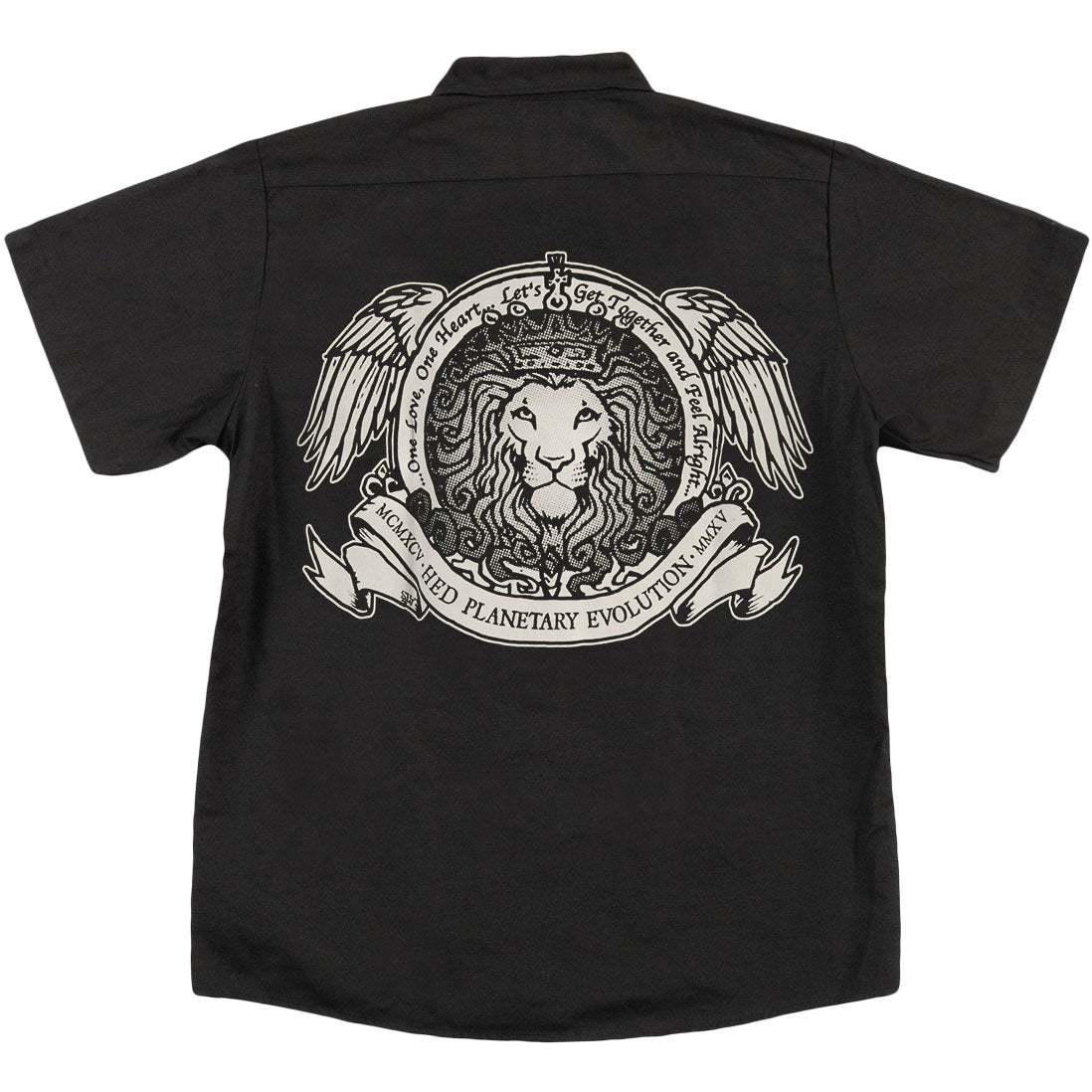 (hed)pe Skull Lion Work Shirt