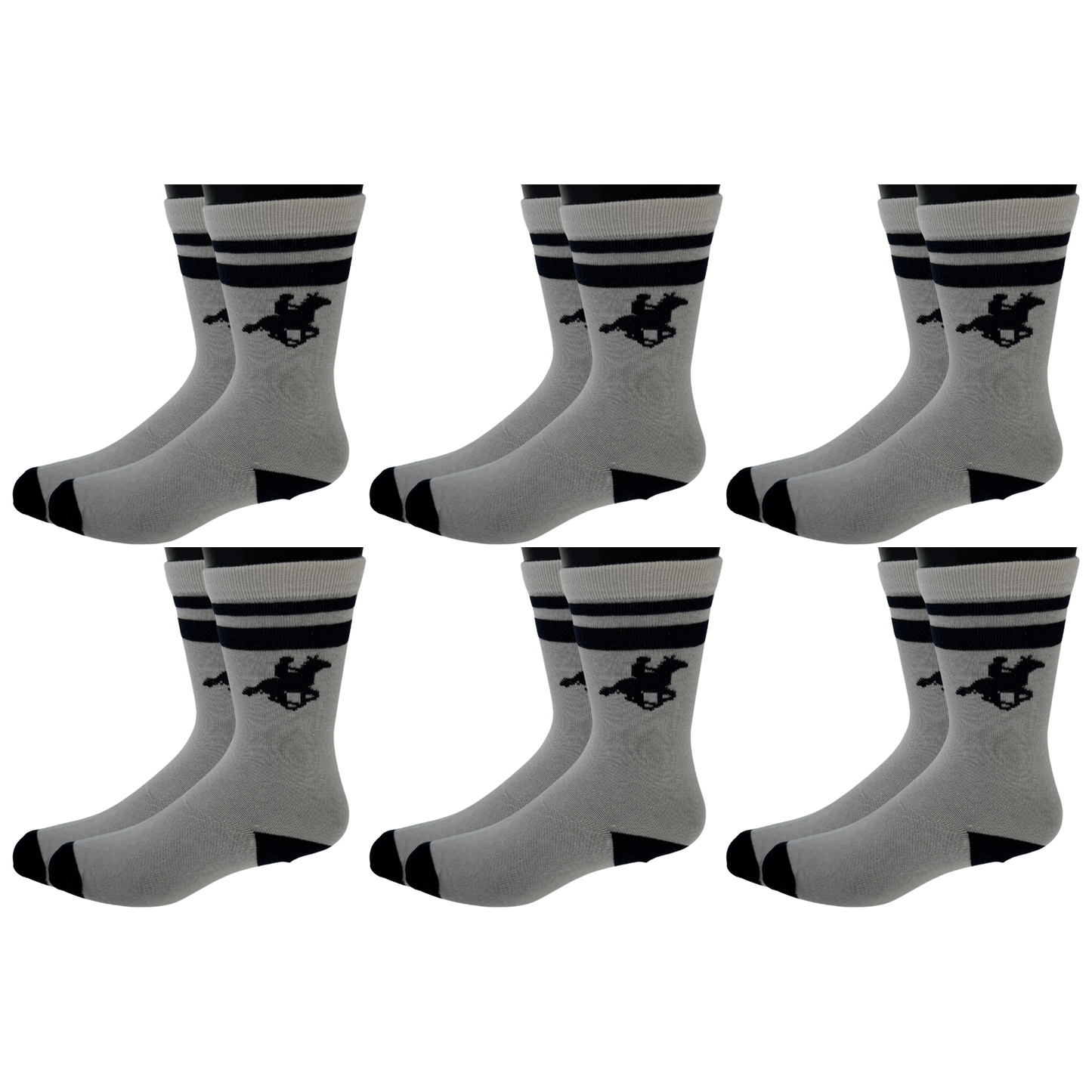 6X U S Polo Assn Livergy Mens Crew Socks Bulk Pack White Navy 1 Pack Of 3 Pairs
