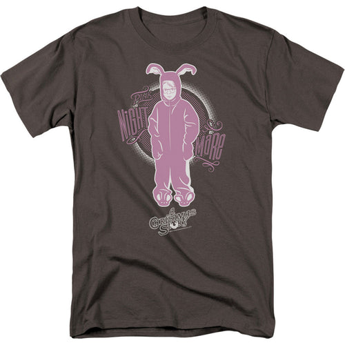 A Christmas Story Pink Nightmare Adult T-shirt