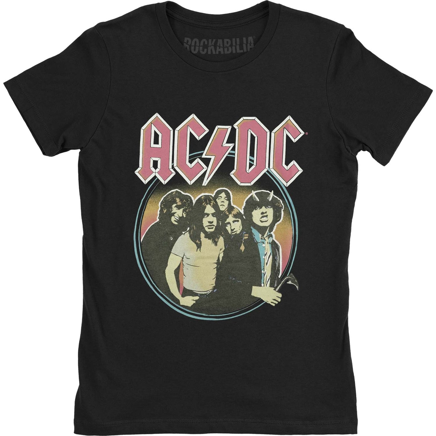 AC/DC ACDC Aquatint Junior Top