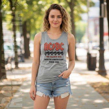 AC/DC Cannons Salute Junior Top