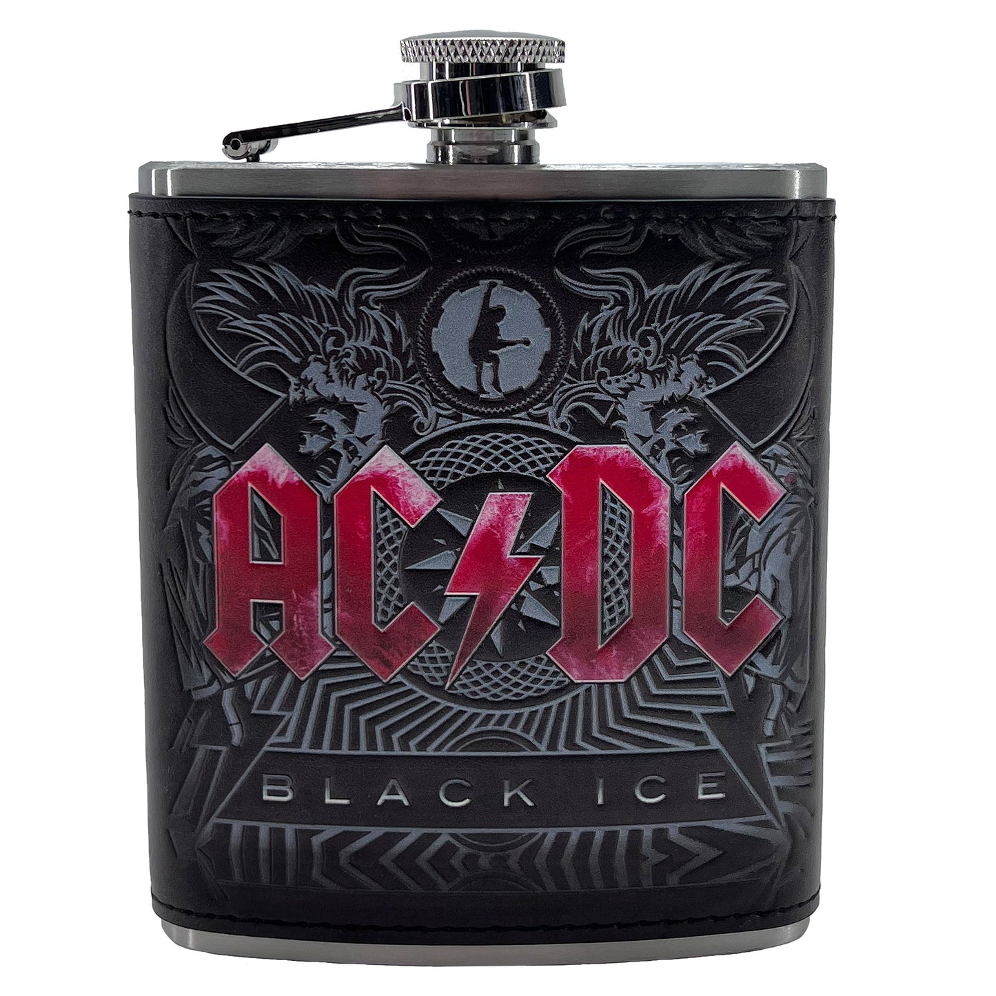 AC/DC Black Ice Hip Flask Flask