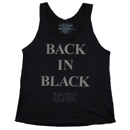 AC/DC Back In Black Stacked Logo Junior Top
