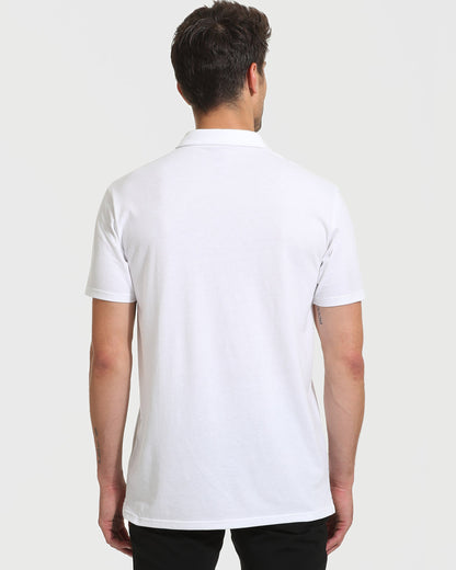Black & White Tall Classic Polo 10-Pack