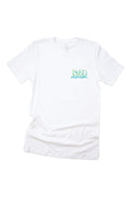 Blue Lagoon Dad Graphic Tee | White