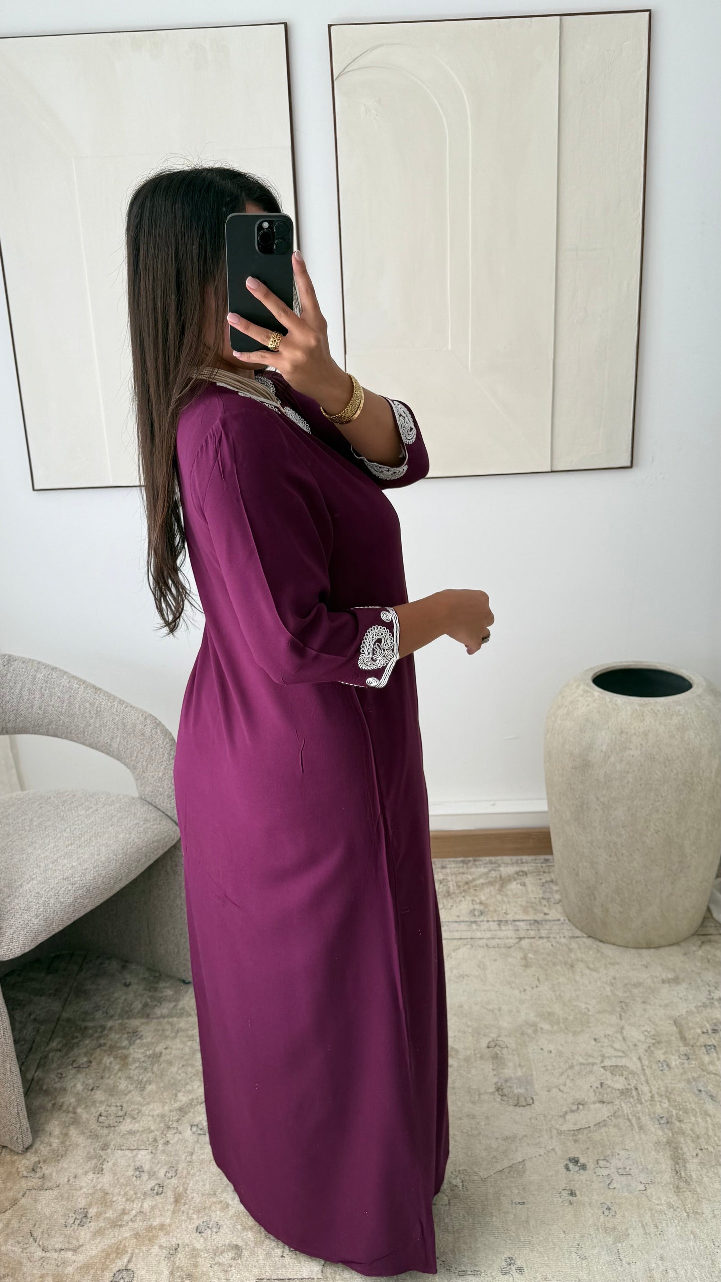 Robe De Maison I Prune