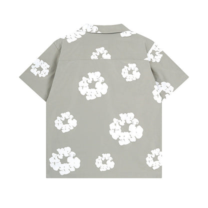 Denim Tears T-shirts Kapok Short-Sleeved Shirt Casual Shirt