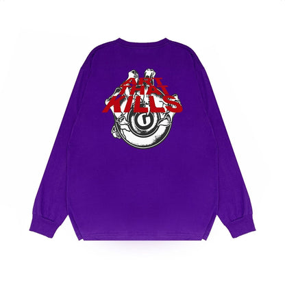 Gallery Dept Long Sleeved Shirt Fashion Brand Long Sleeve Long-Sleeved T-shirt Blouse