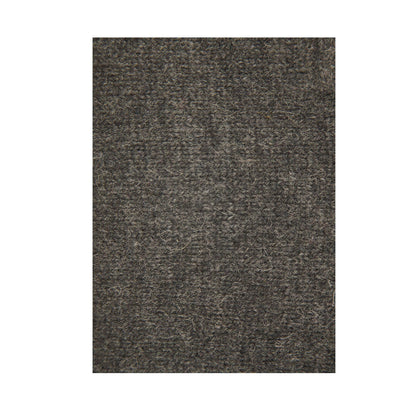 100 Shetland Ragg Wool Half Zip Up Knit Jumper Pullover Mens Sweater Knitted Charcoal