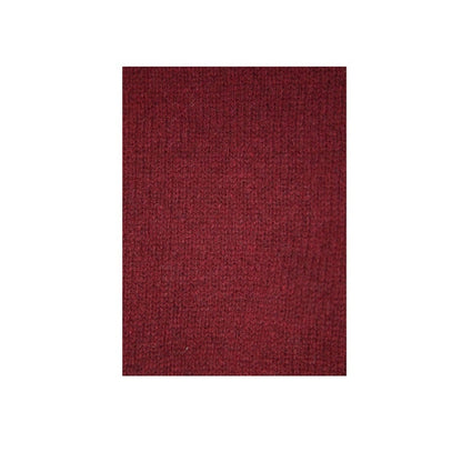 100 Shetland Ragg Wool V Neck Knit Jumper Pullover Mens Sweater Knitted Burgundy
