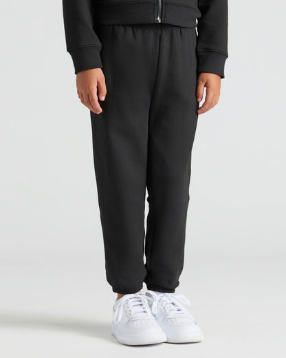 Girls Deep Emerald & Black Relaxed Joggers 2-Pack