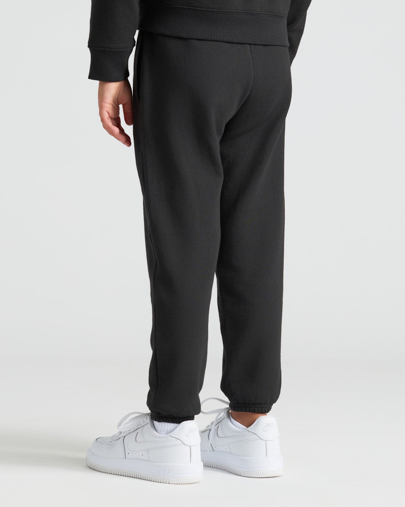 Girls Deep Emerald & Black Relaxed Joggers 2-Pack