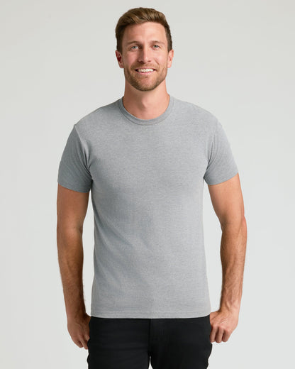 Heather Gray Classic Crew Neck