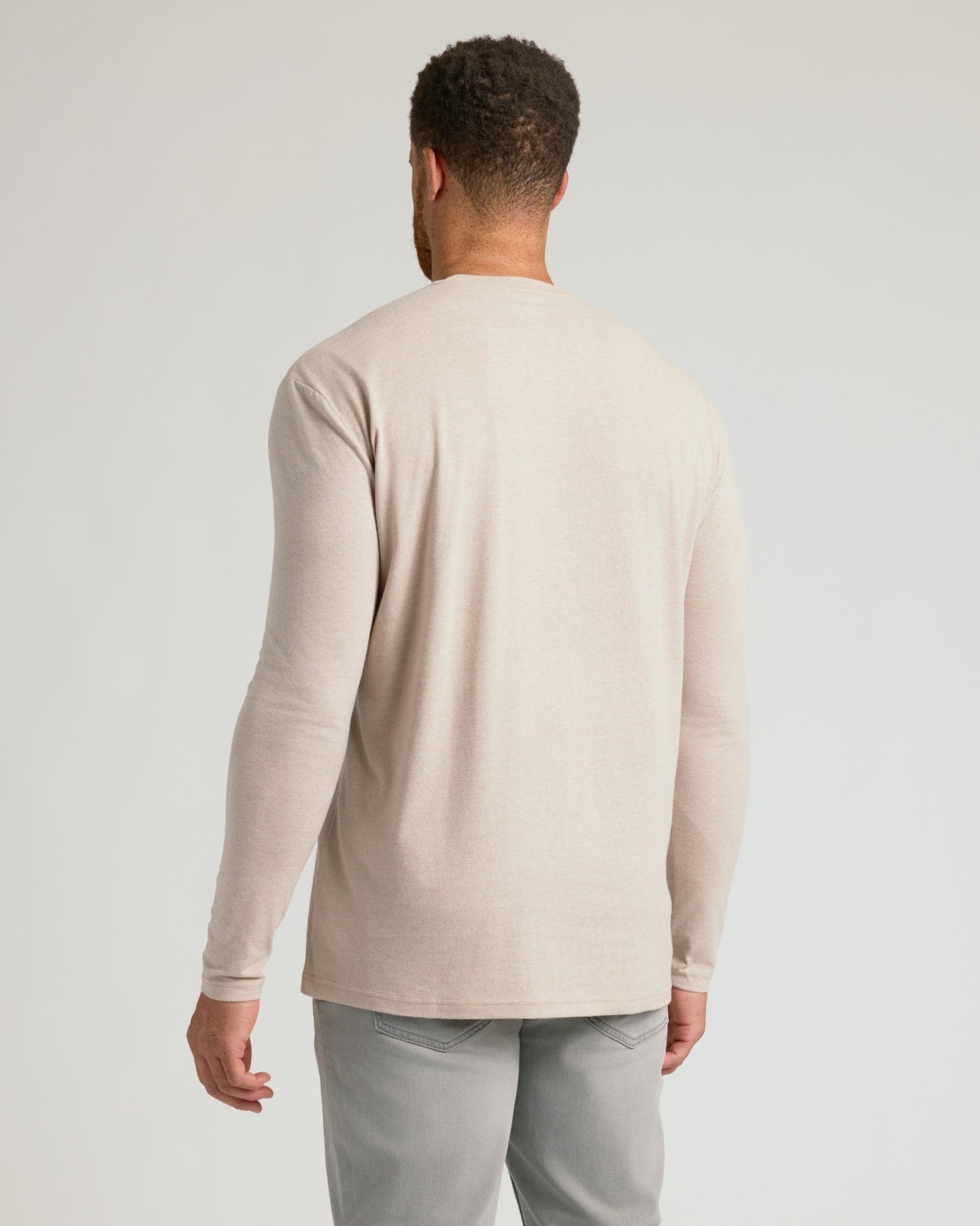 Heather Truffle Tall Long Sleeve T Shirt