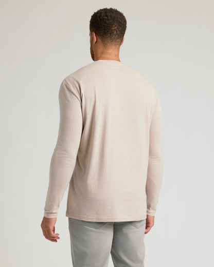 Heather Truffle Tall Long Sleeve T Shirt