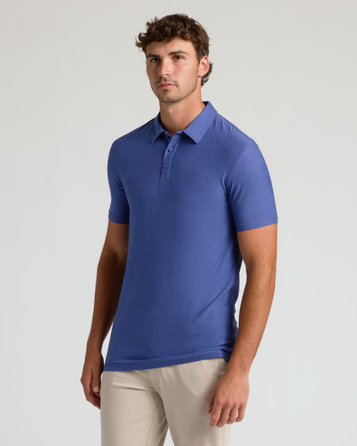 Cosmos Short Sleeve Tall Active Polo