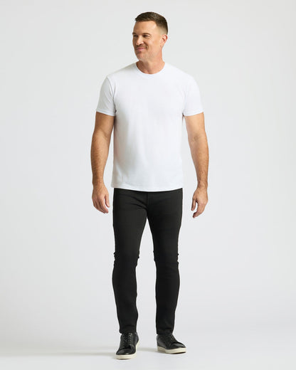 Slim Indigo & Black Comfort Stretch Jeans 2-Pack