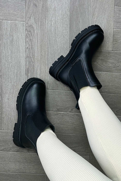 Black Chelsea Ankle Boots