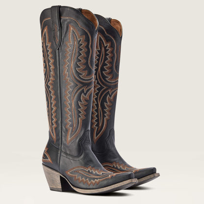 Cowboy Carter Outfits Vintage Embroidered Pointed Toe Western Boots