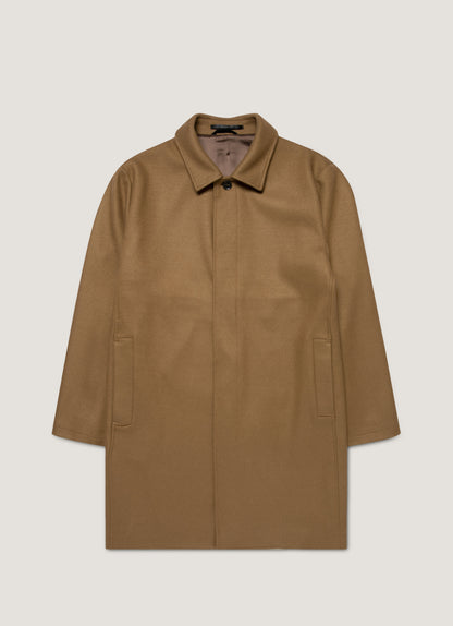 Mens Boiled Wool Coat In Mole Mcoa7334 Brgi