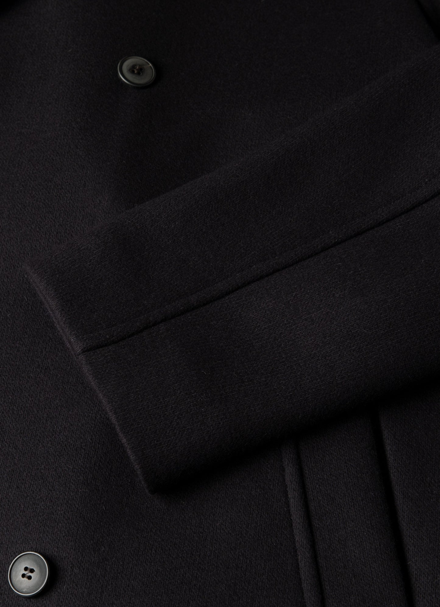 Mens Boiled Wool Pea Coat In Navy Mcoa7335 Buaa
