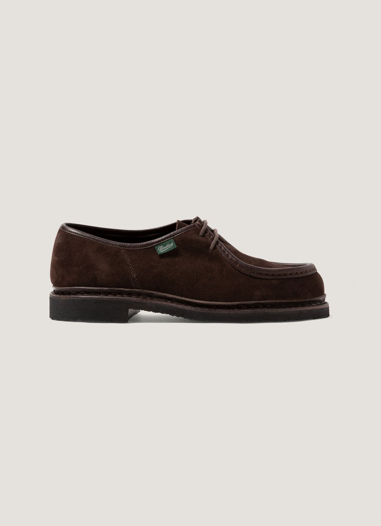Paraboot Suede Micka Shoe In Brown Mftw9418 Brab