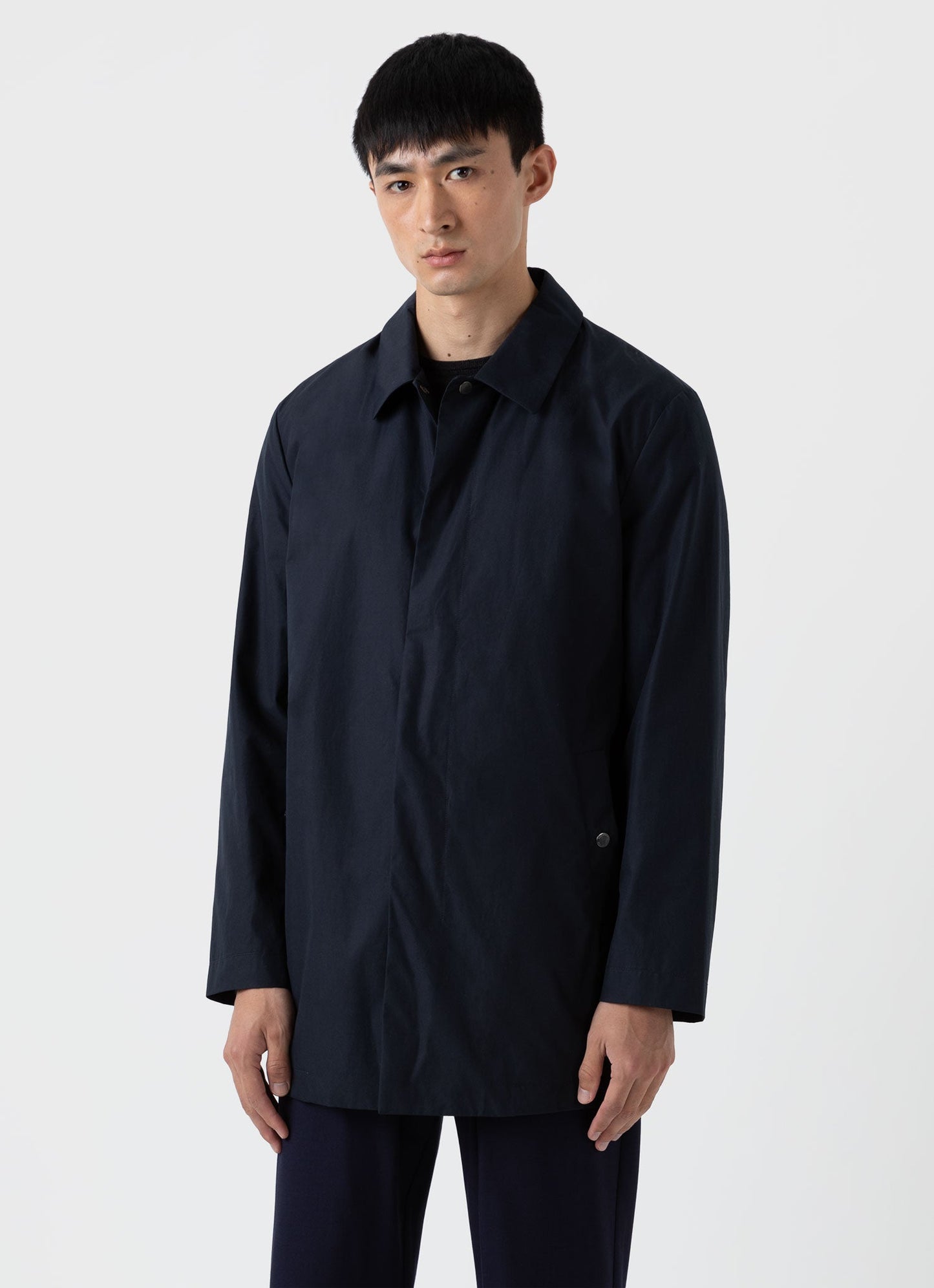 Men S Ventile Mac In Dark Navy Mjac7097 Bujf