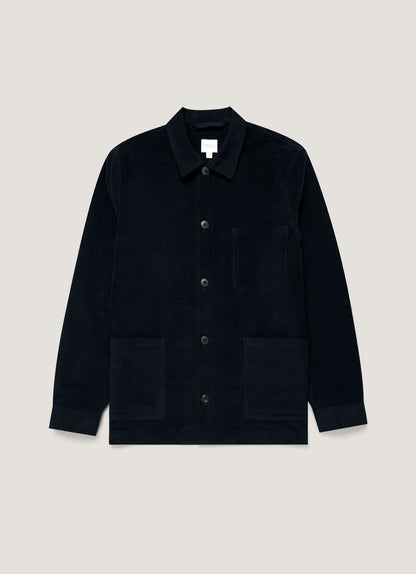 Mens Moleskin Twin Pocket Jacket In Navy Mjac7165 Buaa