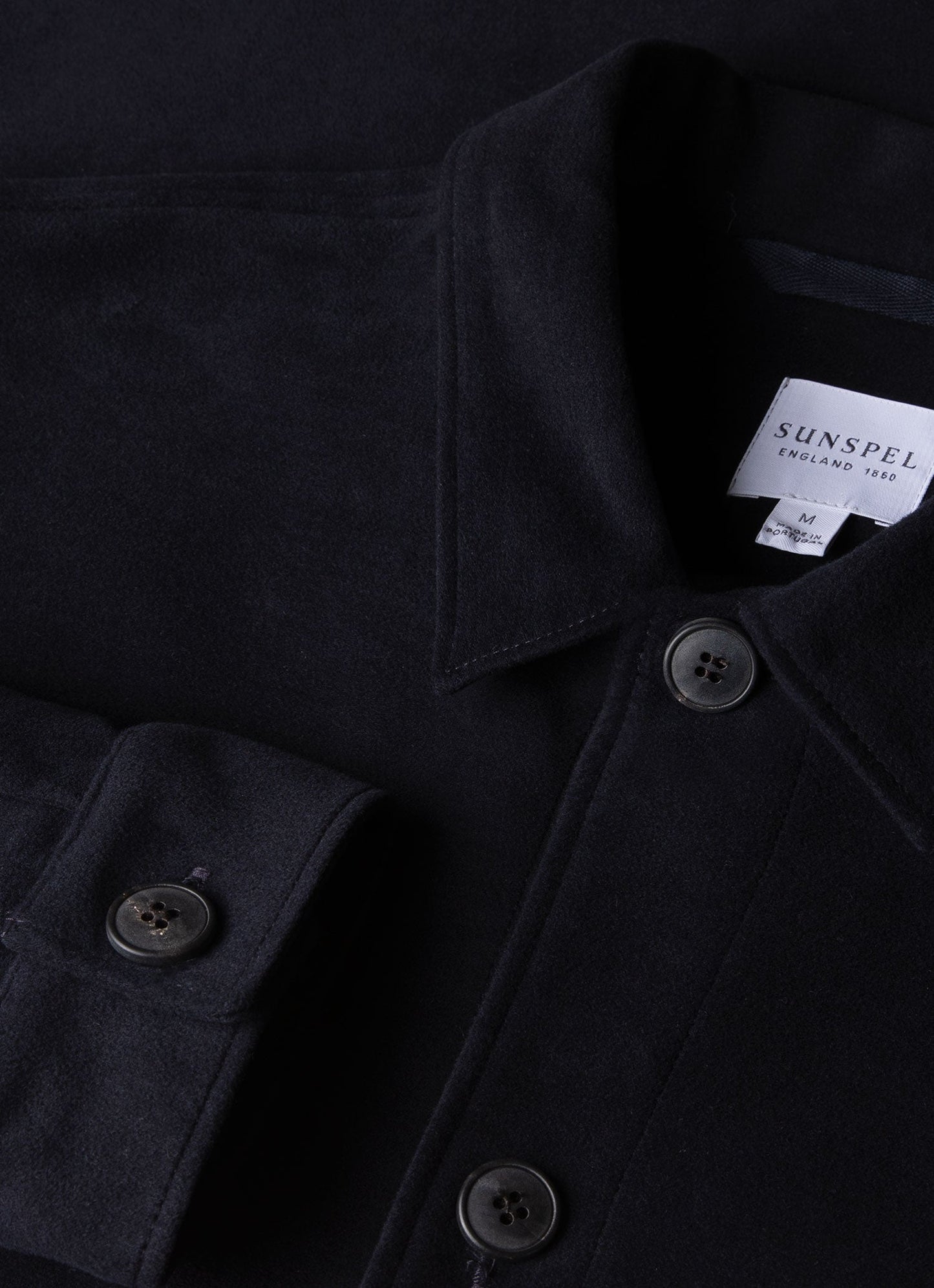 Mens Moleskin Twin Pocket Jacket In Navy Mjac7165 Buaa