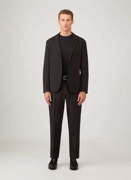 Mens Sea Island Cashmere Crew Neck Jumper In Black Mjum8203 Bkaa
