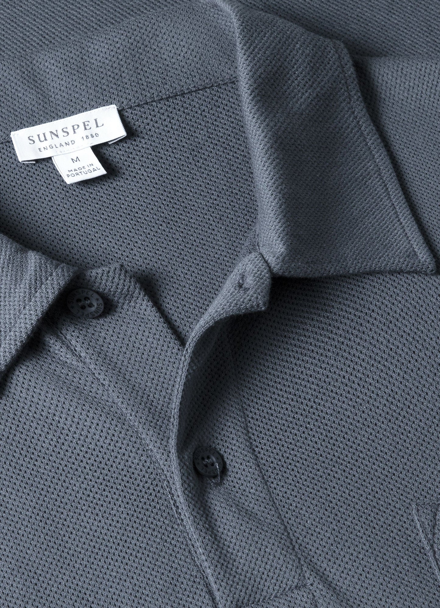 Mens Riviera Polo Shirt In Slate Blue Mpol1026 Buua