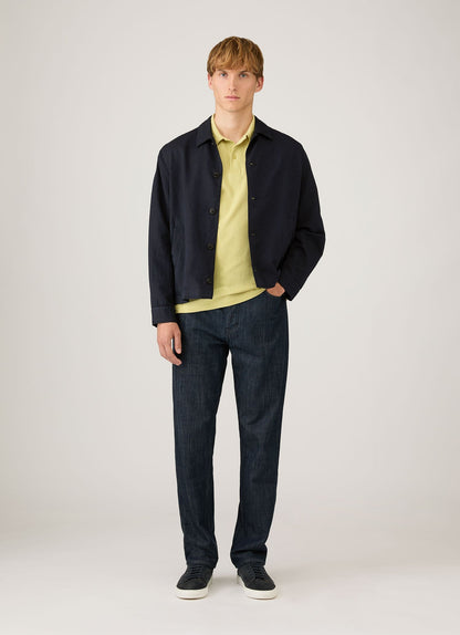 Mens Riviera Polo Shirt In Avocado Mpol1026 Gniw