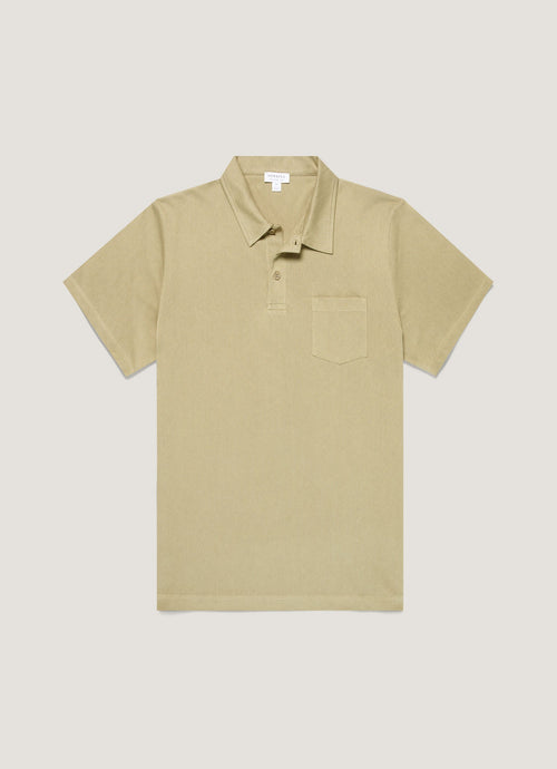 Mens Riviera Polo Shirt In Pistachio Mpol1026 Gnix