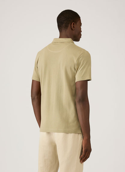 Mens Riviera Polo Shirt In Pistachio Mpol1026 Gnix