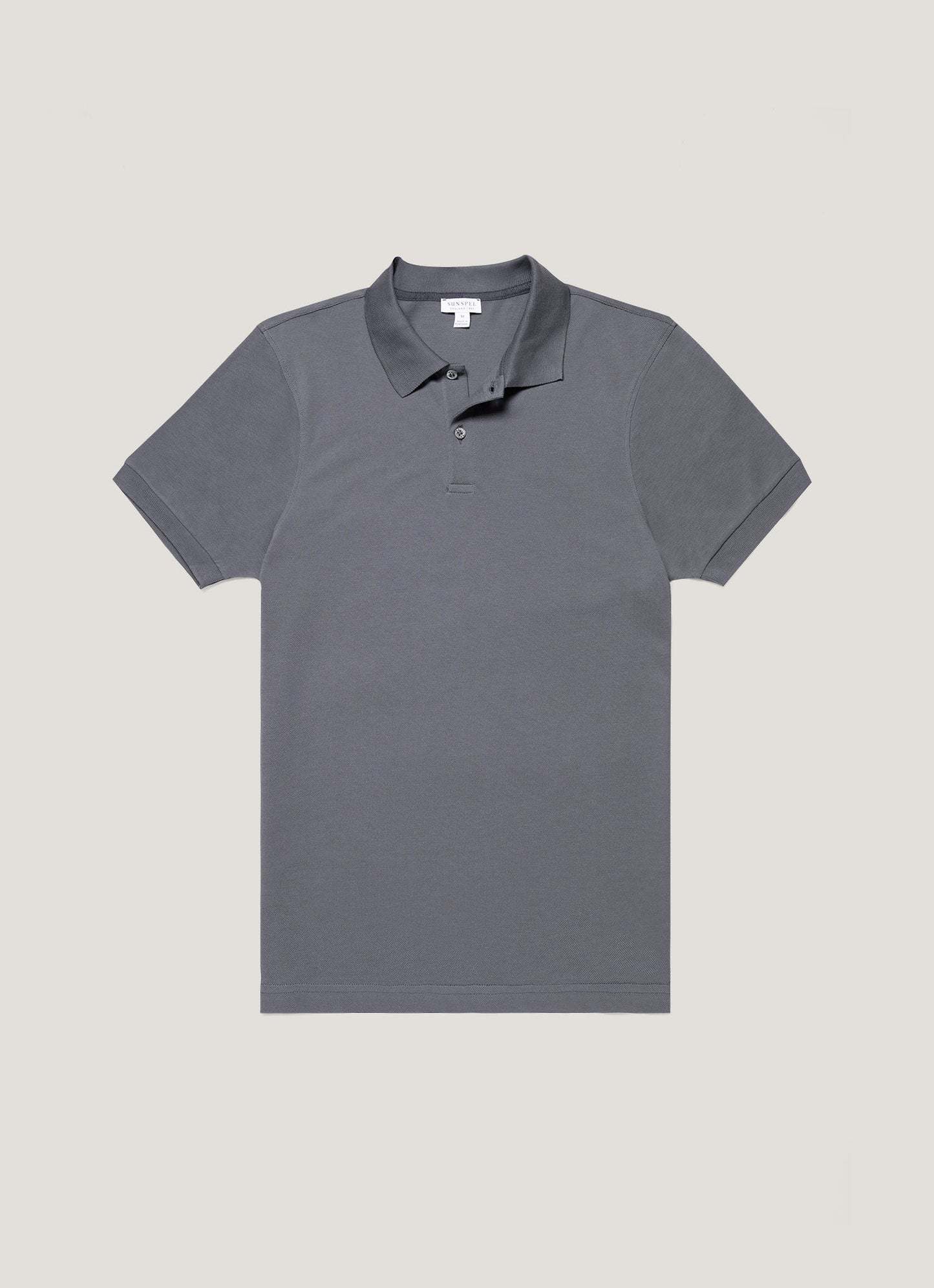 Mens Pique Polo Shirt In Slate Blue Mpol1028 Buua