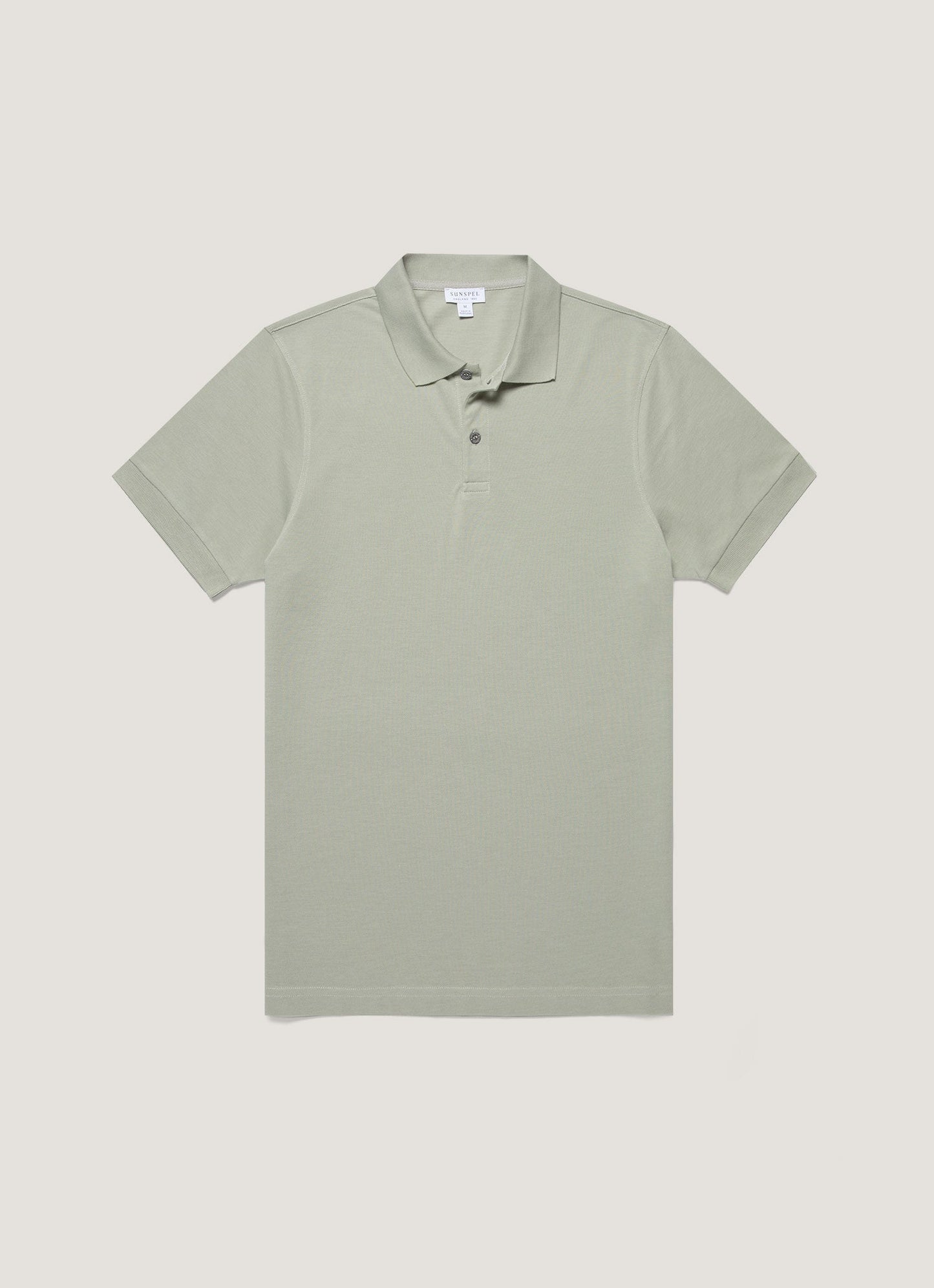 Mens Pique Polo Shirt In Pastel Green Mpol1028 Gnii