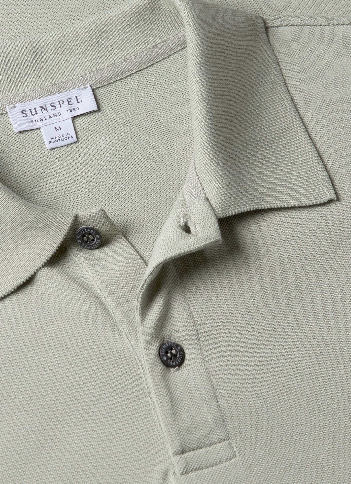 Mens Pique Polo Shirt In Pastel Green Mpol1028 Gnii