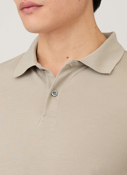 Mens Pique Polo Shirt In Fog Mpol1028 Gyff